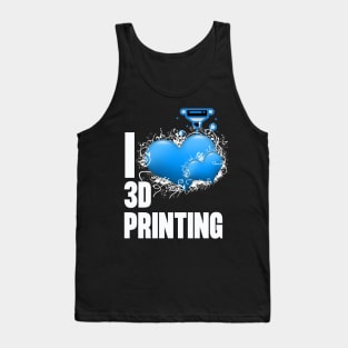 I Love 3D Printing Tank Top